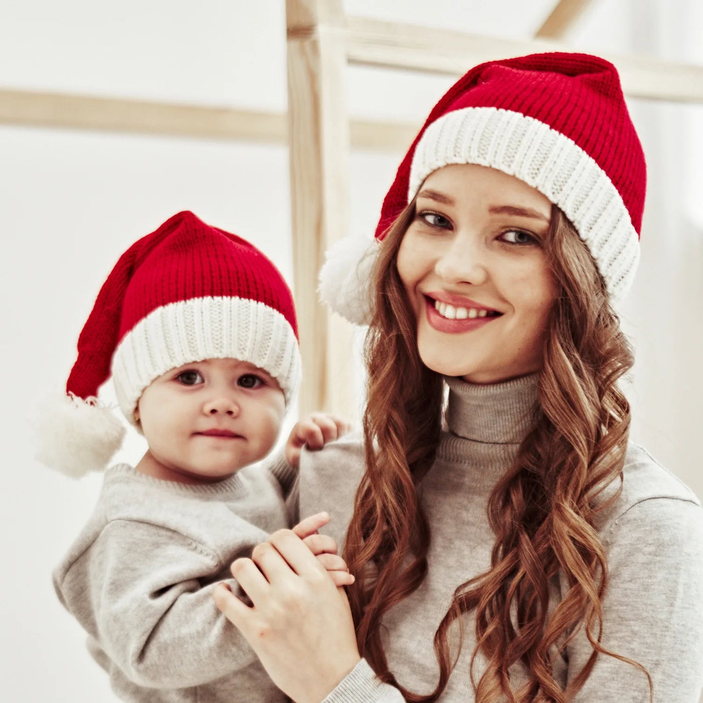 Santa Claus Hat – Knitted with Cute Pom-pom ⭐⭐⭐⭐⭐